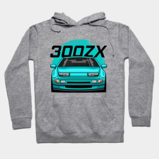 Teal 300ZX Z32 Hoodie